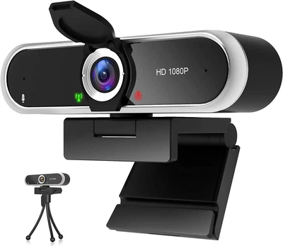 Веб-камера NIVEOLI 1080P с микрофоном и шторкой конфиденциальности, USB