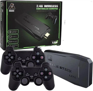 Игровая приставка Generic с беспроводным контроллером, 10 000+ ретро игр, HDMI 4K