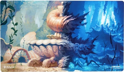 Ігровий килимок Gamegenic Magic the Gathering - Lorwyn Eclipsed - Shiny Playmat - Hallowed Fountain (4251715422984)
