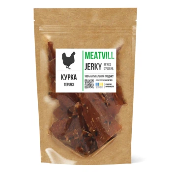 Джерки Meatvill курица терияки крафт 100г