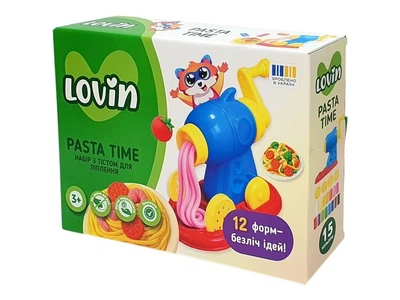 Набір тіста для ліплення Pasta Time (15 кольорів) Lovin (198701)