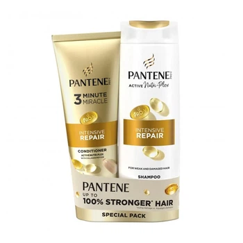 Набор Шампунь + Бальзам-ополаскиватель Pantene 3 минуты интенсивного восстановления 400 мл и 200 мл