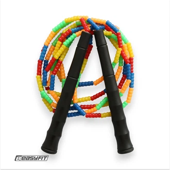 Бисерная скакалка EasyFit FreeRope 2,7 м (мультиколор)