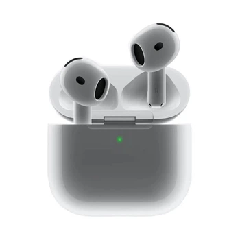 Беспроводные Bluetooth наушники Air (4е поколение) для IOS и Android Вкладыши, Сенсорные, Беспроводная Зарядка, Белые
