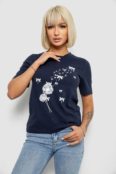 Футболка AGER XL Синий 241R1828