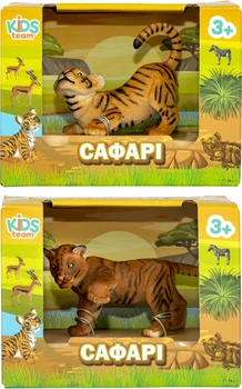 Игрушка-фигурка Kids Team Сафари Тигренок в ассортименте (Q9899-A83_3)