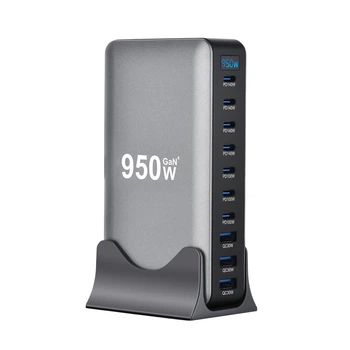 Сетевое зарядное устройство KAB-7C3A-950W 950W GaN PD (10 портов)