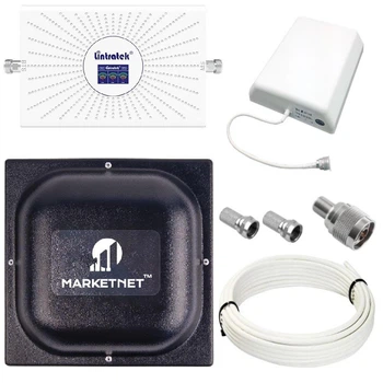 Репитер усилитель мобильной связи и интернета Lintratek AA23-GDW GSM 3G 4G 900 1800 2100 МГц (17/8 дБи )