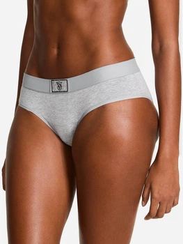 Трусики хипстеры женские хлопковые Victoria's Secret 27204645 L Серые (291668993784)