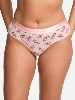 Трусики сліпи жіночі бавовняні Victoria's Secret 2715939 XS Рожеві (896517436814)