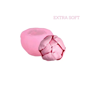 Силиконовый молд Пион 3 EXTRA SOFT