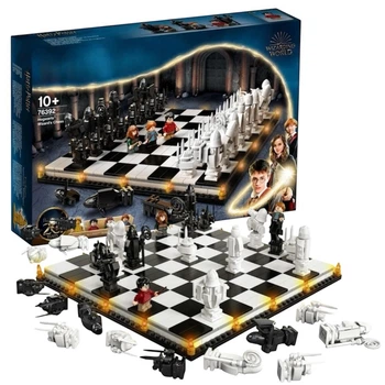 Конструктор Harry Potter Волшебные шахматы Hogwarts Wizards Chess совместим Гарри Поттер Гермиона Рон