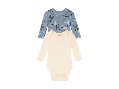 Боди набор 2шт. хлопковые для мальчика Lupilu LIDL 362316 062-68 см (2-6 мес.) Комбинированный