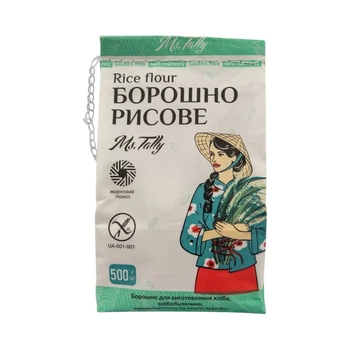 Мука рисовая без глютена Ms. Tally 500 г
