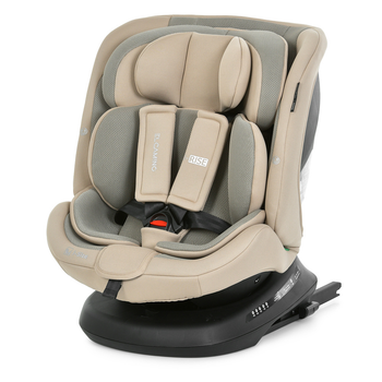 Автокрісло дитяче El Camino i-RISE (зріст 40-150 см, isofix, поворот 360) ME 1207 Beige Бежеве