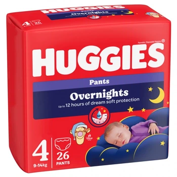 Подгузники Huggies Overnights Pants Трусики 4 9-14 кг 26 шт. (5029053581088) (19989)