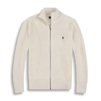 Кофта-кардиган Polo Ralph Lauren full zip розмір L білий колір