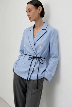 Сорочка zw collection Zara 8856/896 XL Блакитна (08856896400XL)