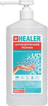 Антисептический раствор HEALER с дозатором 1000 мл (4820222180924)