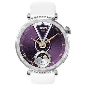 Смарт-годинник XO J13 AMOLED smart sports watch 1.19”, 200mAh, BT Call, Track, HeartRate, IP68 для iOs / Android Сріблястий
