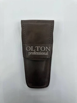 Манікюрний набір Olton з трьох предметів у шкіряному чохлі