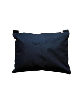 Настенный мешок Wall Bag Вин-чун 1 секция Черный с резиновой крошкой