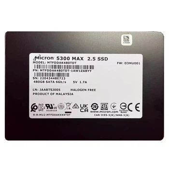 Накопитель SSD Micron 5300 MAX 480Gb SATA 2.5 (MTFDDAK480TDT)
