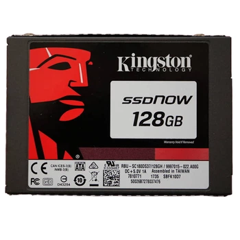 Накопитель SSD Kingston 128Gb SATA 2.5 (RBU-SC180DS37/128GH) - Б/У