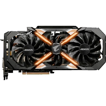 Видеокарта GIGABYTE AORUS GTX 1080 Ti XTREME Edition (11Gb / GDDR5X / 352bit / 3584 CUDA) - Б/У