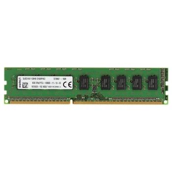 Оперативная память Kingston 8Gb DDR3-1600 PC3-12800 2Rx8 (SL8D316E11D8HB) UDIMM ECC Unbuffered - Б/У