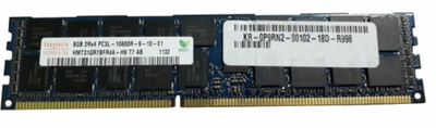 Оперативна пам'ять SK Hynix 8Gb DDR3-1333 PC3L-10600R (HMT31GR7BFR4A-H9) RDIMM ECC Registered - Б/В