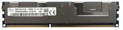Оперативная память Hynix 32Gb DDR3-1333 PC3L-10600 4Rx4 (HMT84GR7AMR4A-H9) RDIMM ECC Registered - Б/У