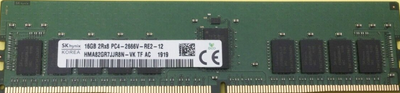 Оперативна пам'ять SK Hynix 16Gb DDR4-2666 PC4-21300 (HMA82GR7JJR8N‐VK) RDIMM ECC Registered - Б/В