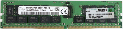Оперативная память Hynix 32Gb DDR4-2666 PC4-21300 2Rx4 (HMA84GR7JJR4N-VK) RDIMM ECC Registered - Б/У