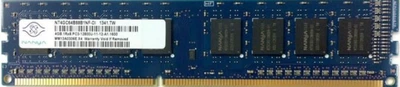 Оперативна пам'ять Nanya 4Gb DDR3-1600 PC3-12800U (NT4GC64B88B1NF-DI) UDIMM Non-ECC Unbufferd - Б/В