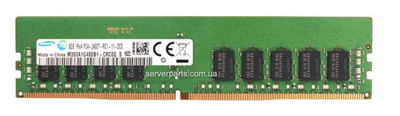 Оперативная память Samsung 8Gb DDR4-2400 PC4-19200 1Rx4 (M393A1G40DB1-CRC0Q) RDIMM ECC Registered - Б/У