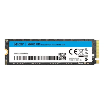 Накопитель SSD Lexar NM610 Pro 2Tb NVMe M.2 Gen3x4 (LNM610P002T-RNNNG)