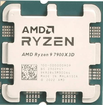 Процесор AMD Ryzen 9 7900X3D - Б/В