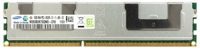 Оперативная память Samsung 16Gb DDR3-1066 PC3-8500 4Rx4 (M393B2K70DM0-CF8) RDIMM ECC Registered - Б/У
