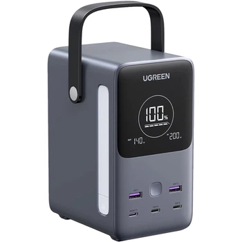 УМБ UGREEN PB770 48000mAh QC+PD 300W Grey (6941876222865)