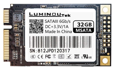 SSD диск LuminouTek mSATA 32Гб