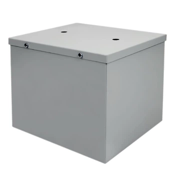 Аккумуляторный корпус металлический LogicPower 224x197x182 мм 12V 90Ah Steel Grey