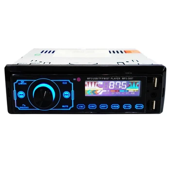 Автомагнитола MP3 Pioneer 3887 1DIN с сенсорным дисплеем Bluetooth 2 USB пульт ДУ эквалайзер FM-приемник