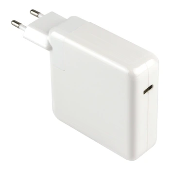 Сетевое Зарядное Устройство Macbook USB-C Apple 87W Power Adapter NO LOGO 15-дюймовые модели MacBook Pro, выпущенные в 2016 году White