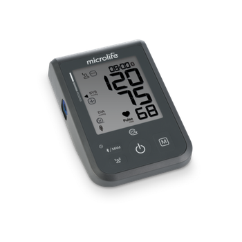 Тонометр автоматический Microlife BP B4 BT с Bluetooth 5.0 — плечевой цифровой измеритель артериального давления, MAM, IHB, 2 поль