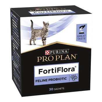 Pro Plan FortiFlora Feline Probiotic пробіотик для дорослих котів та кошенят порошок по 1 г, 1 пакетик