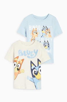 Комплект футболок из хлопка Bluey (2шт.) C&A 2233229c59 110см комбинированный (100006475)