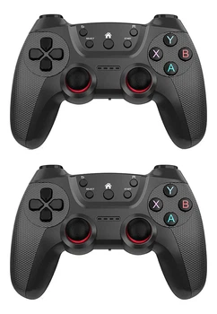 Пара беспроводных геймпадов XO GP4 2.4G Turbo для PC, Android, PS3, Steam (Серый)