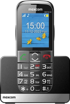 Мобільний телефон Maxcom MM720 SE Black