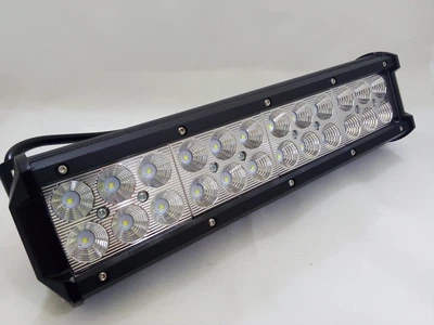 Світлодіодна LED балка D 72W Silver 300x100x65 LEADER фара люстра на авто SV0526